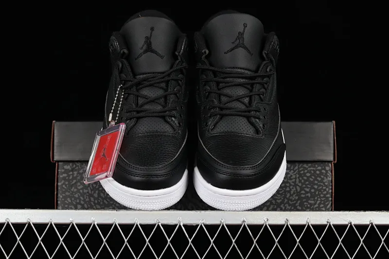 All categories Air Jordan Jordan series basketball shoes Air Jordan 3 Air Jordan 3 Retro "CYBER MONDAY" AJ3 Joe 3 black and white devil 136064-020